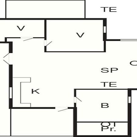 4 Person Holiday Home In R M Rømø Kirkeby Eksteriør billede