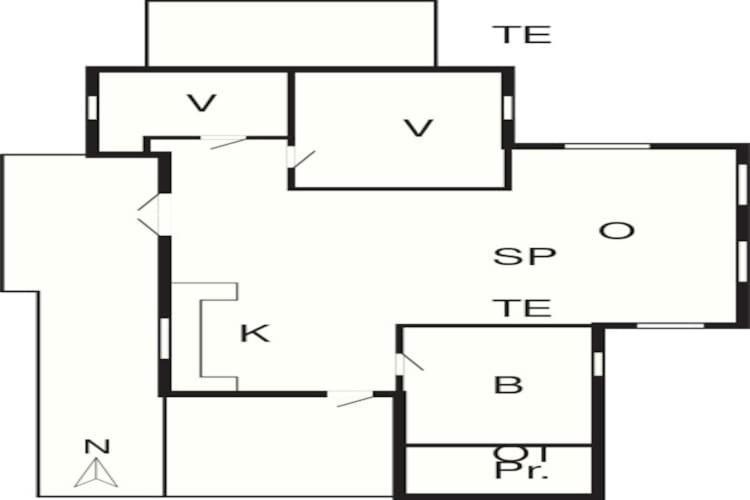 4 Person Holiday Home In R M Rømø Kirkeby Eksteriør billede